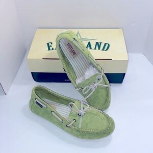 Eastland Lime Green Suede Moccasin Size 9M
